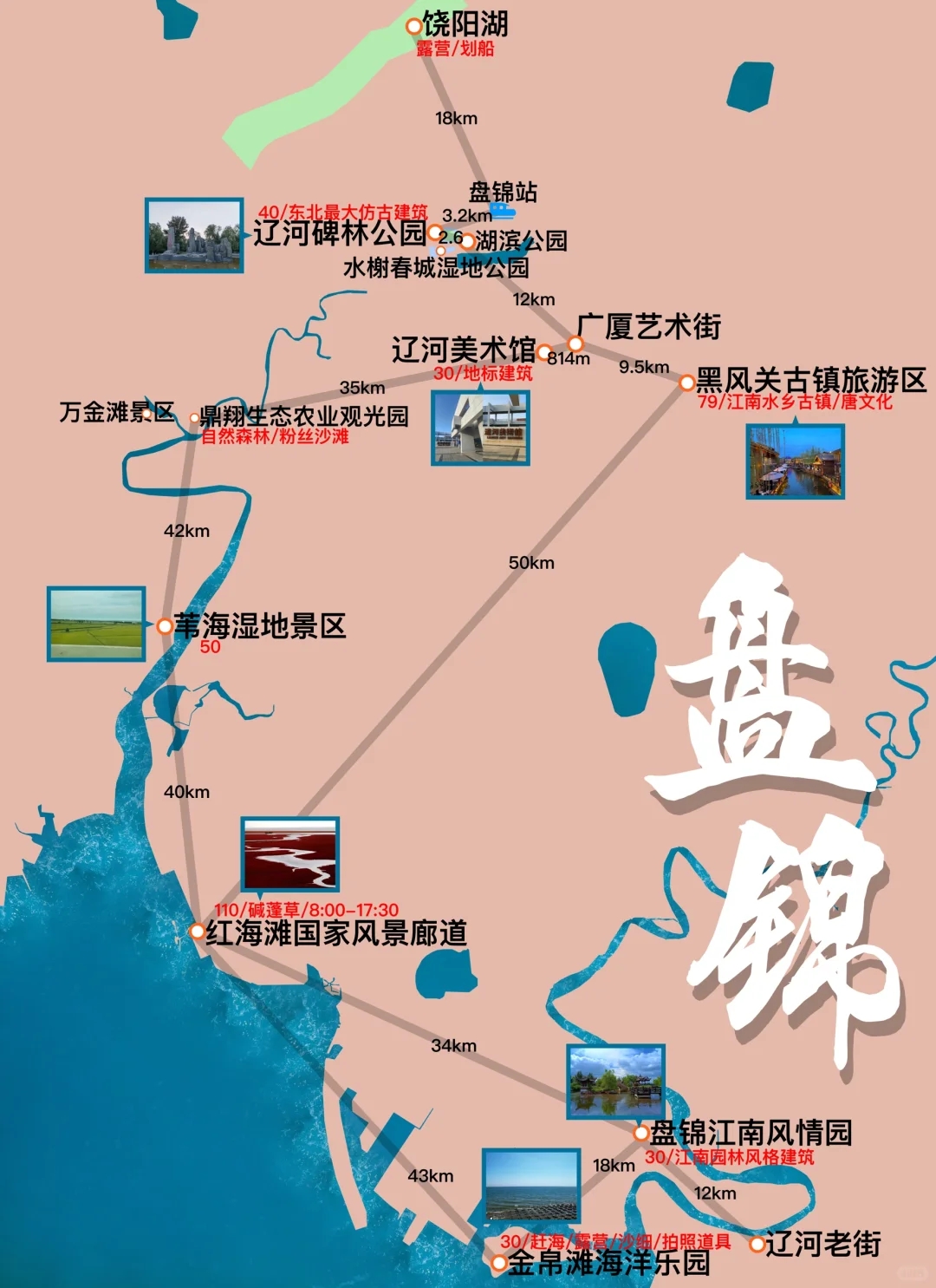 盘锦旅游攻略必去景点推荐-盘锦旅游攻略必玩的景点